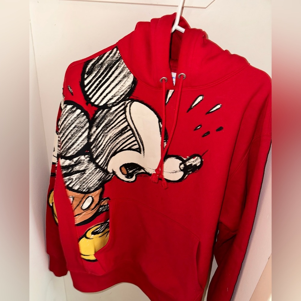 Mickey Mouse Stitched Champion Hoody Just Wore Once